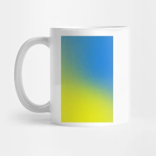 yellow to blue gradient Mug